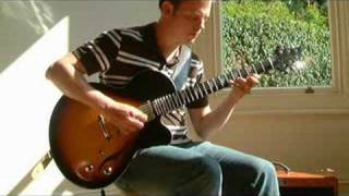 Phil Robson plays the Case J3 guitar