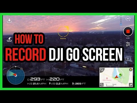 How To Record DJI Go Screen On iPhone, iPad, and Android | Phantom, Mavic, Inspire #Drone