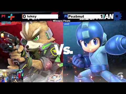 Greenville Smash On #12 - Winners Finals - lukey (Fox) vs Peabnut (Mega Man)