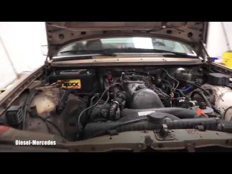 Mercedes-Benz W123 Starter Replacement