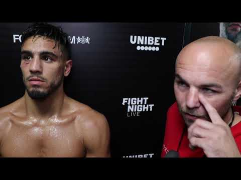 JORDAN FLYNN & KEVIN MITCHELL REACT TO DECISION WIN AT YORK HALL ON FRANK WARREN CARD / MOVES 2-0