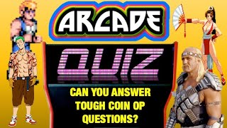 The Tough Arcade Quiz 👾