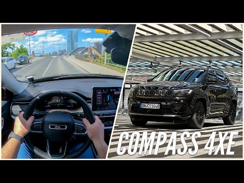 2023 Jeep Compass 4xe [240HP] - POV City Test Drive | Sound System