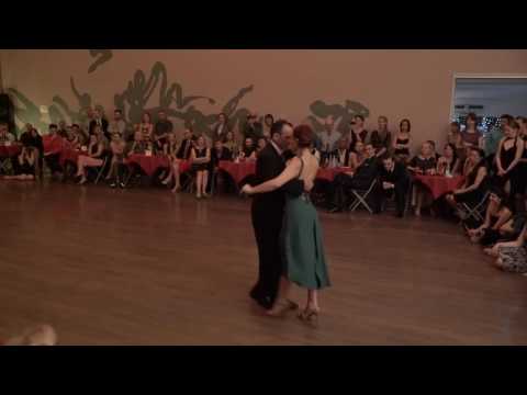  Esteban Moreno  and  Claudia Kodega  are  dancing  at  Russian Tango Congress  in  2016