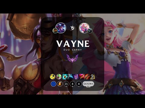 Vayne ADC vs Seraphine - EUW Master Patch 14.4