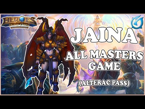 Grubby | Heroes of the Storm - Jaina - All Masters Game - Alterac Pass