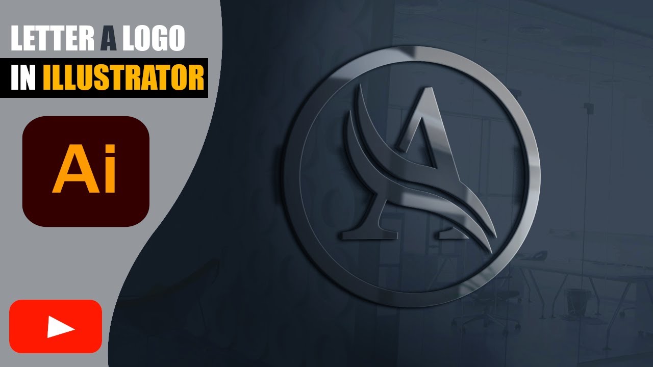 I Turned a Simple Letter A into a Premium Logo 😱 | Adobe Illustrator Logo Design
