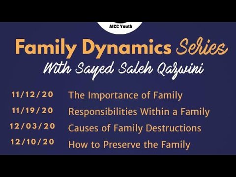⁣Family Dynamics: Responsibilities within the Family - Sayed Saleh Qazwini