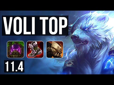 VOLIBEAR vs DARIUS (TOP) | 74% winrate, 10/2/3, Dominating | TR Diamond | v11.4