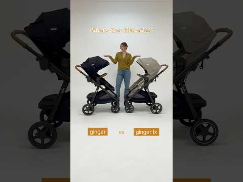ginger™ 🫚 vs. ginger™ lx 🫚✨ What’s the difference? #joie #stroller #new #babygear