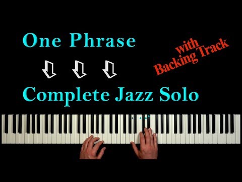 Learn ONE PHRASE to play a THRILLING JAZZ SOLO