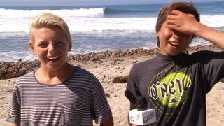 Heat Highlights - Lowers Groms Talk Hurley Pro, Trestles and Girls: Kei Kobayashi and Nick Melanson