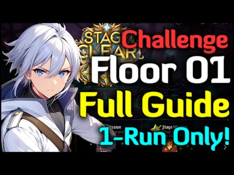 Abyss Challenge Floor 01 FULL GUIDE! Super Easy!