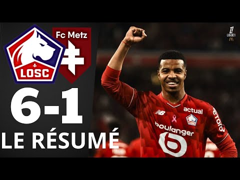 Lille - Metz | 6-1 | Match Summary | Ligue 1 McDonald's 2025/26