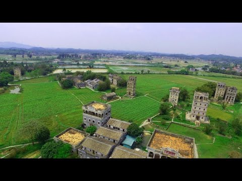 Guangdong Kaiping Diaolou e Aldeias