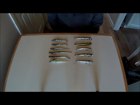 Sea Bass Fishing - Preparing Lures - Plugs with Single Hooks - Making up Soft Plastics