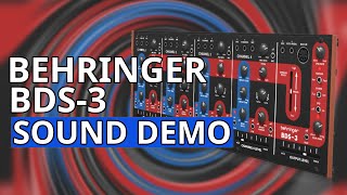 Video thumbnail for Behringer BDS-3 Sound Demo With 10 Patterns - Simmons SDS-3 Analog Drum Synthesizer Clone by SYNTH ANATOMY