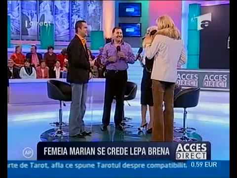 Stana Izbasa si poponarul Marian (travestitul)