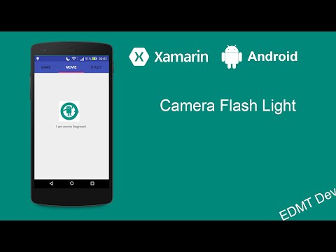 Xamarin Android Tutorial Camera Flash Light Apps