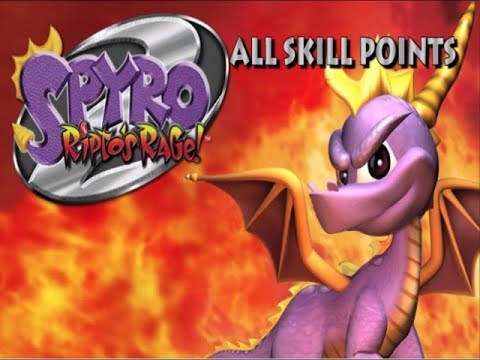 Spyro 2: Ripto's Rage! - All Skill Points