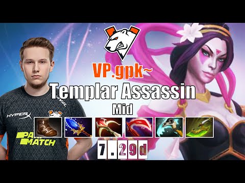 Templar Assassin Mid | VP.gpk~ | MELD IS TOO POWERFUL | 7.29d Gameplay Highlights