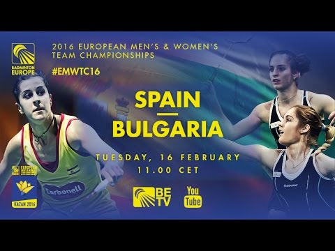 Badminton - Beatriz Corrales (ESP) vs Petya Nedelcheva (BUL) - Group Stage, EWTC 2016