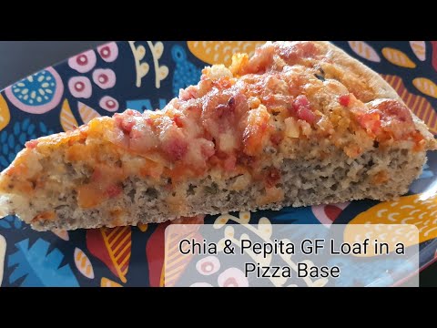 Gluten Free Pizza Base | Chia & Pepita Gluten Free Dough