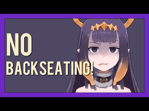 Ina CALLS OUT backseaters (Very Important!)