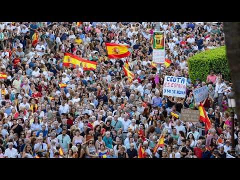 Miles de personas inundan las calles de toda España en apoyo a Ceuta: "Su soberanía no se cuestiona"