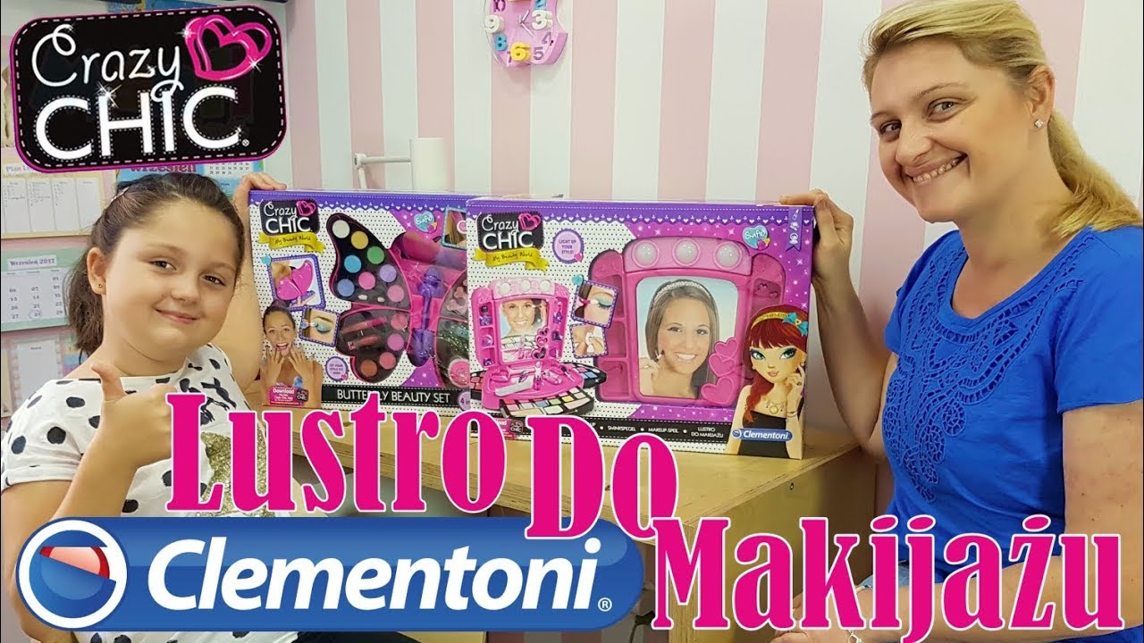 LUSTRO DO MAKIJAŻU 💄 CRAZY CHIC CLEMENTONI 💋 UNBOXING
