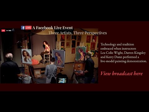 Live Stream: Three Artists, Three Perspectives