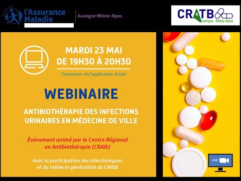 Webinaire Antibiothérapie des infections urinaires en médecine de ville