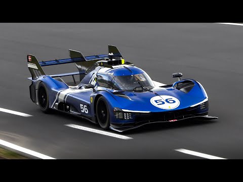 10 x Ferrari 499P Modificata at Monza Circuit: 870HP Unrestricted Le Mans Hypercar in action!