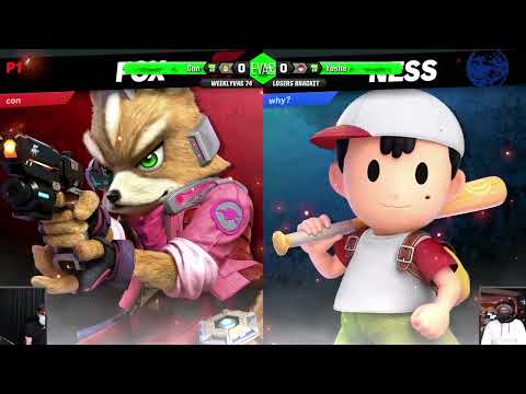 WeeklyVac 74 - SSBU -Con (Ness) vs Con (Fox)
