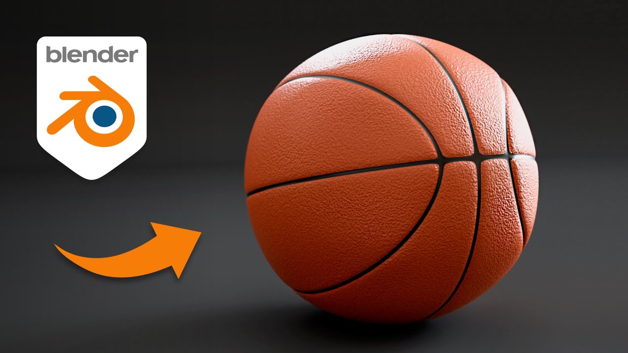 Como modelar BOLA DE BASQUETE no Blender 3D (passo-a-passo)