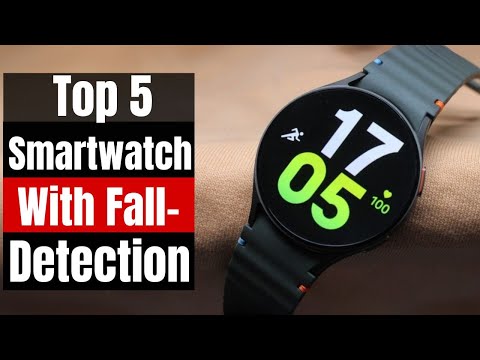 Fall Detection Smart Watch for Seniors Anti-Lost Bracelet for Elderly with SOS Emergency Alert Geo-Fence GPS Tracking HD Video Call Heart Rate Monitor Long Battery Life Red video review thumbnail