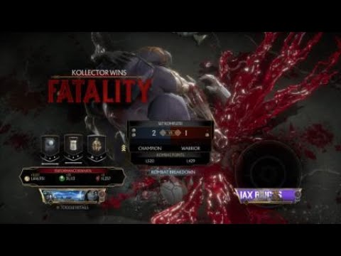 MK11 : Stright_Clowning ( Kollector ) vs. Grangleon ( Jax ) Kombat League