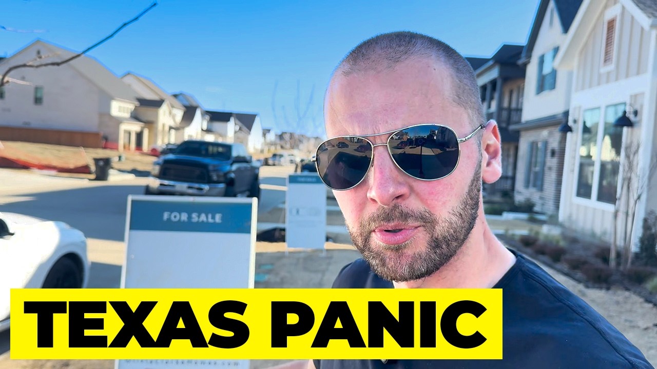 Home builders in Texas doing huge price cuts. $150,000 off luxury houses.