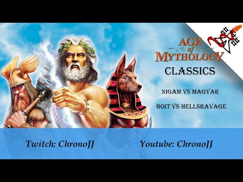 Age of Mythology Classics #6 - Nigam vs Magyar ; BoIt vs Hellsravage