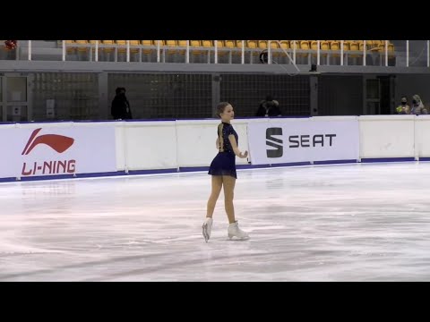 Nina Pinzarrone – 2021 Santa Claus Cup SP