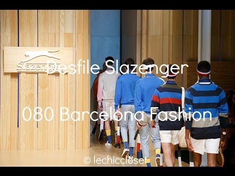 080 Barcelona fashion Desfile Slazenger