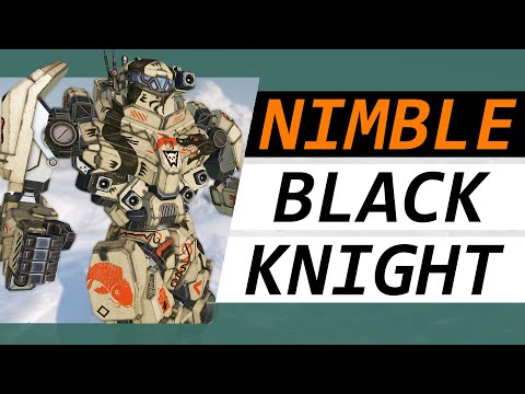 This Black Knight Build is a BEAST - Mechwarrior Online (Black Knight Build & Gameplay)