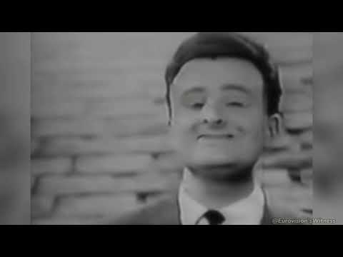 ESC 1957 - 01 Belgium - Straatdeuntje - Bobbejaan Schoepen - LIVE