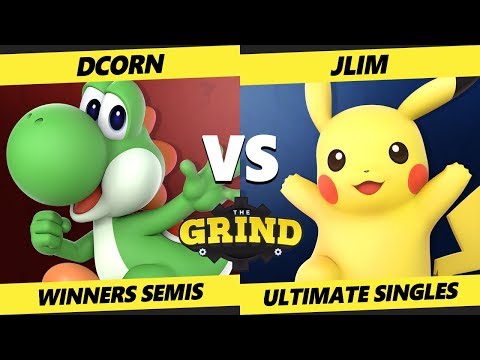The Grind 113 Winners Semis - DCorn (Yoshi) Vs. JLim (Pikachu, Snake) Smash Ultimate - SSBU