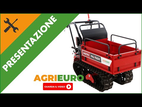 Motocarriola cingolata estensibile RANGER M370-E: presentazione