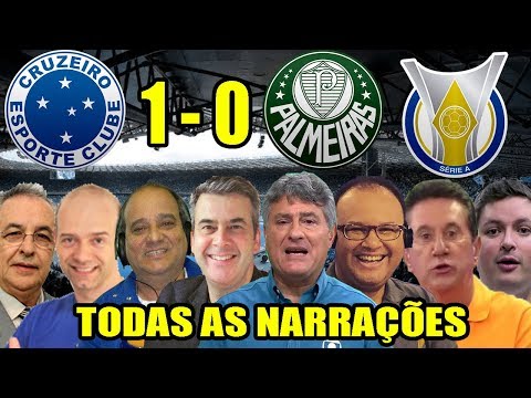 Todas as narrações - Cruzeiro 1 x 0 Palmeiras / Brasileirão 2018