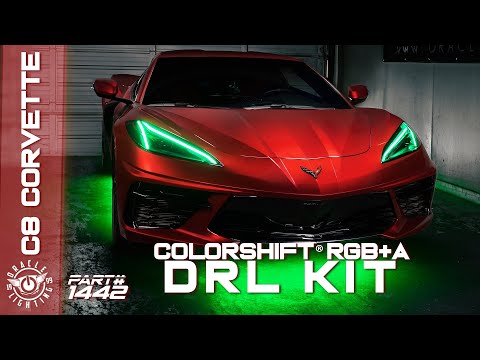 Chevrolet Corvette C8 Stingray Color Changing Headlight Upgrade: BEST HEADLIGHT UPGRADE FOR THE C8