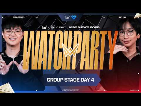 EWC 2026 MLBB | GROUP STAGE DAY 4 | VEEWISE WATCH PARTY