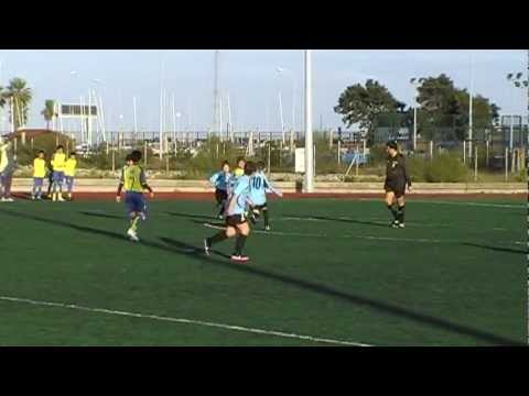 ALSACA2013 CD San Juan Bosco - Cádiz CF "A" 1er Tiempo Jornada 25 Temporada 2012 - 13