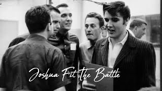 ELVIS PRESLEY - Joshua Fit The Battle  (The Jordanaires / Gordon Stoker) New Edit 4K